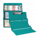 WhiteCoat Clipboard® Trifold - Teal Critical Care Edition